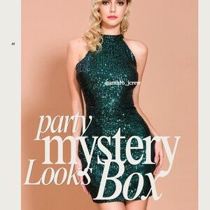 SIZE 8/M PARTY LOOKS MYSTERY BOX 5 PIECES